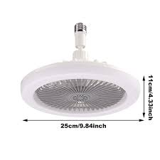 small ceiling fan with light and remote