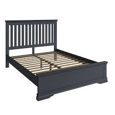 Salcombe King Size Bed Frame Midnight