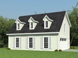 Cape Cod Style Carriage House Plan
