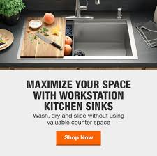 kitchen sinks the home depot