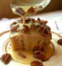 southern pecan praline cake