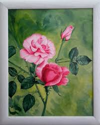 Trandafirul este un simbol al sentimentelor profunde, al fertilitatii, admiratiei, fidelitatii si al tuturor emotiilor nobile care pot rasari in inima cuiva. Pictura Pe Panza