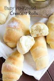 easy no knead crescent rolls