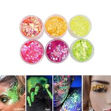 glow in the dark glitter eyeshadow