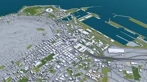 cape town south africa 110km 3d model