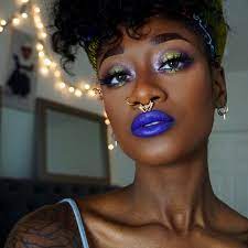 makeup on dark skin