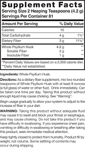 whole foods psyllium husk 12 oz powder