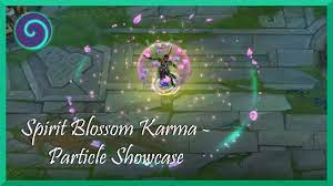 Spirit Blossom Karma - Particle Showcase - YouTube