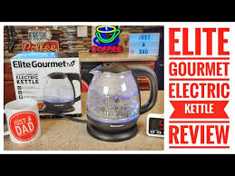 Review Elite Gourmet Electric Kettle