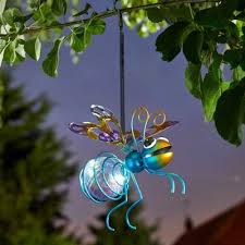 firefly bug lights solar hanging