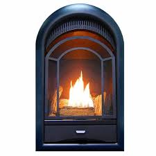 Procom Ventless Fireplace Insert Thermostat Arched Door 15 000 Btu Pcs150t