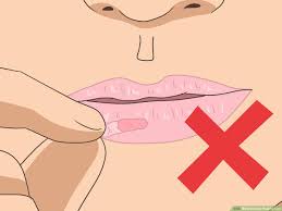 3 ways to stop ling lips wikihow