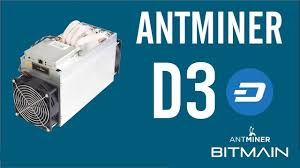 Bitmain Antminer D3 Profitability Hashrate Specification
