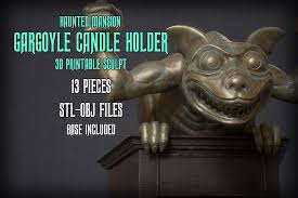Haunted Mansion Gargoyle Candle Holder