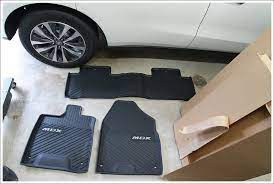 2016 mdx floor mats cargo tray and