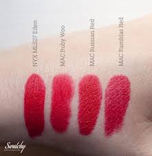 mac russian red lipstick dupes all in