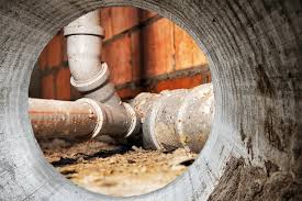 Sewer Pipes In Home Basement System