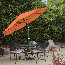 Pure Garden Patio Umbrella With Auto