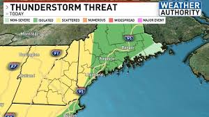 A severe thunderstorm watch has been issued by environment canada over much of the foothills and areas to the south of central alberta. Severe Thunderstorm Warning Issued For Parts Of Maine This Evening Wgme