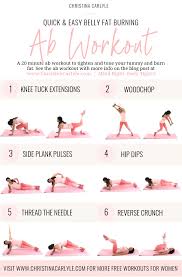ab workout for a flat tighter toned