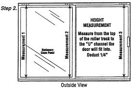 Sliding Screen Door Measurement Guide Avenue Glass And