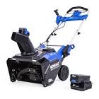 80V-22-in Single Stage Electric Cordless Snow Blower - 1 Battery Included Kobalt