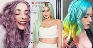 All of these hairstyles are super. Hair With Fantasy Colors Ideas For Girls Who Want To Change Their Look