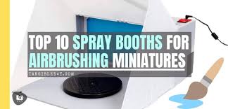 spray booths for airbrushing miniatures
