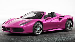 Colors generally differ by style. Ferrari Is Definitely Not In The Pink Bans Color From Its Cars Fox News