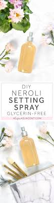 diy makeup setting spray without