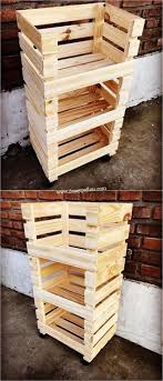Stylish Pallet Rack Plans Pallets In 2019 Wood Projects