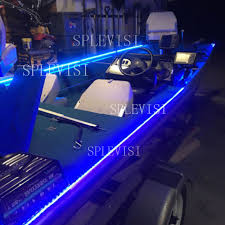 Wireless Blue White Red Led Strip Kit For Boat Marine Deck Interior Lighting 16 Ft Waterproof 12v Bow Trailer Pontoon Light Led Strips Aliexpress