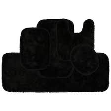 garland rug black traditional plush