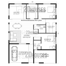 40x50 barndominium floor plans 2d