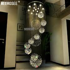 Crystal Chandelier Lighting Fixtures Spiral Lustres De Cristal For Lobby Staircase Foyer Modern Chandelier In The Living Room Light Fixture Base Fixtures Furniturelight Fixtures Direct Aliexpress