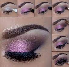 purple eye makeup tutorial brown eyes