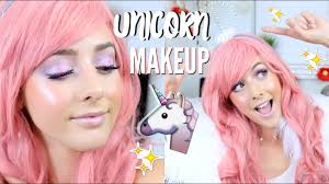 easy unicorn makeup tutorial for