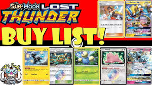 Maybe you would like to learn more about one of these? Lost Thunder Buy List Pokemon Cards You Need Youtube