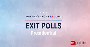national results 2020 president exit polls