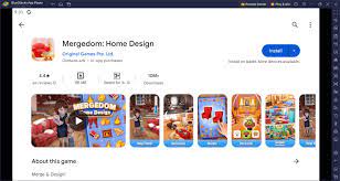 how to play mergedom home design on pc