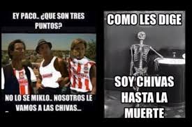 Los mejores memes del clásico América contra Chivas - TVNotas ... via Relatably.com