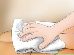 remove an ink stain from a couch