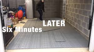 garage floor conversion how to