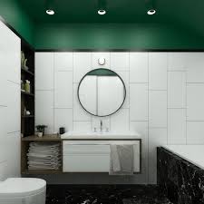 Green And White Bathroom Ideas