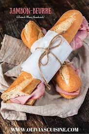 french ham sandwich jambon beurre