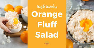ww orange fluff salad recipe without
