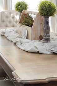 whitewash wood table an heirloom