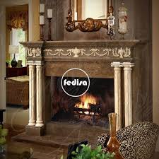 Cultured Marble Fireplace Surround