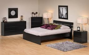 You might also like this photos. Prepac Avanti Black Queen Platform Bedroom Set Prepac Furniture