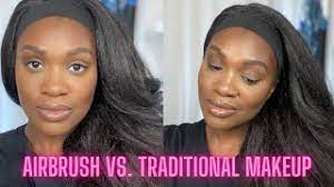 airbrush vs traditional makeup very